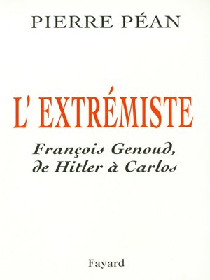cover image of L'Extrémiste